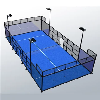 System sztucznej trawy na korcie tenisowym Padel